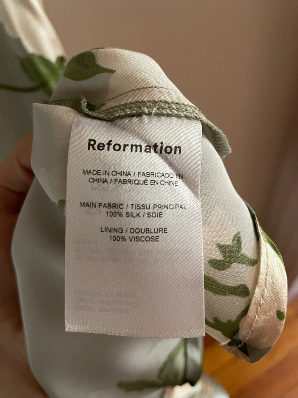 Reformation Alene Silk Slip Midi Dress with Tie Straps - Picture 12 of 15